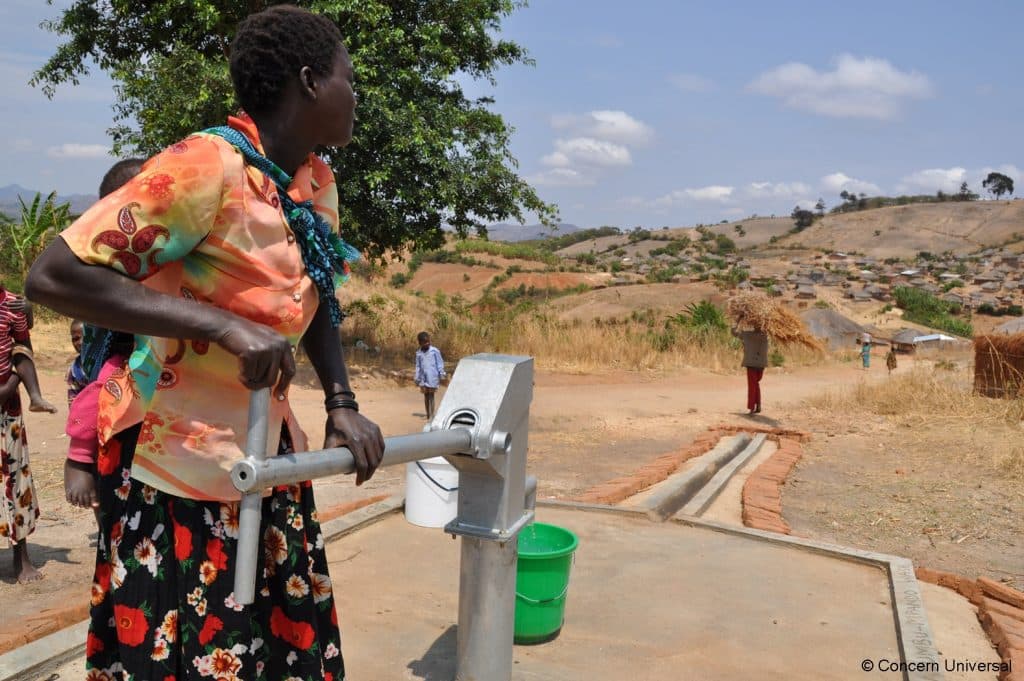 Repair damaged waterholes in Malawi