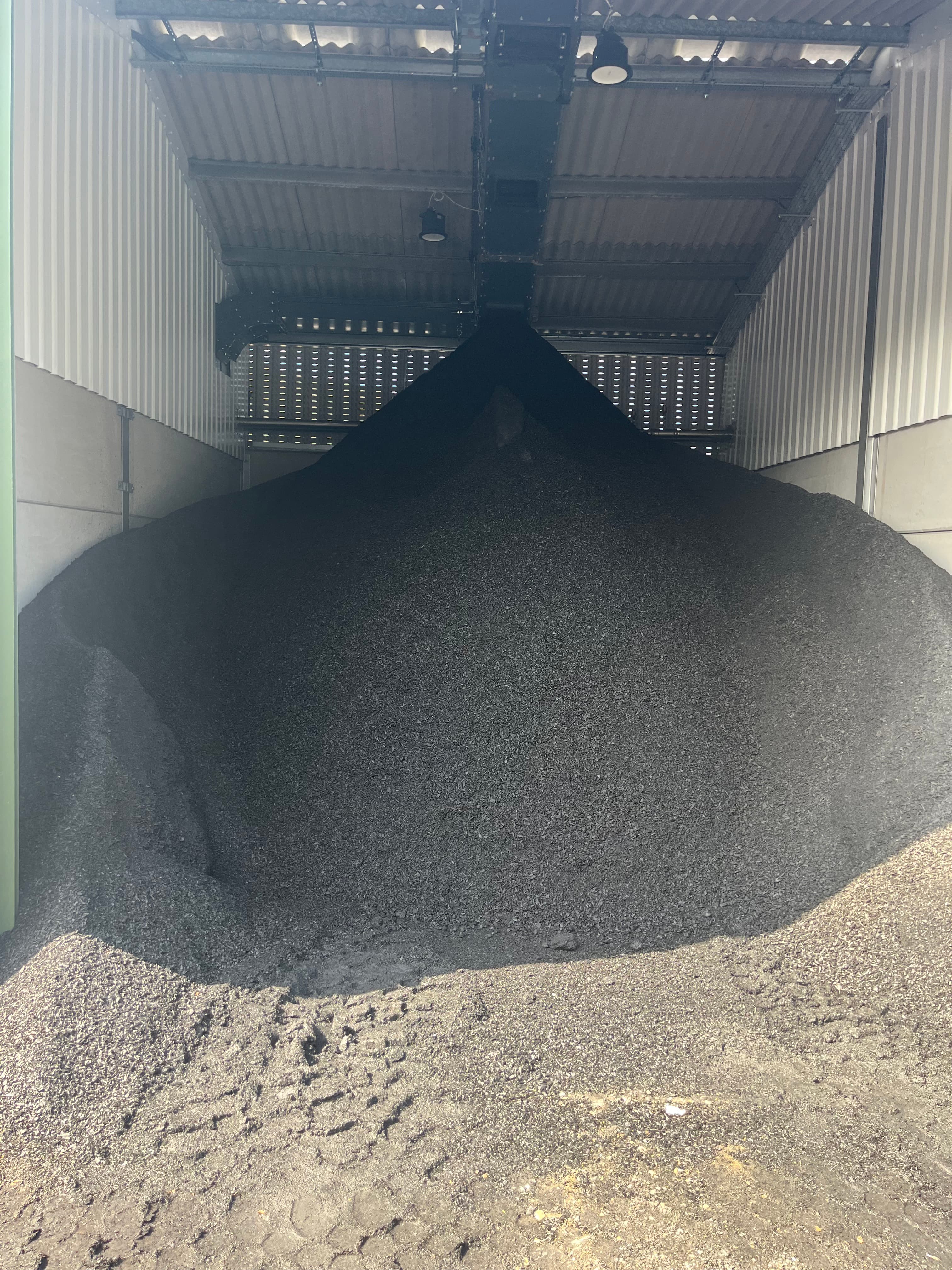 Producing biochar in Surrey