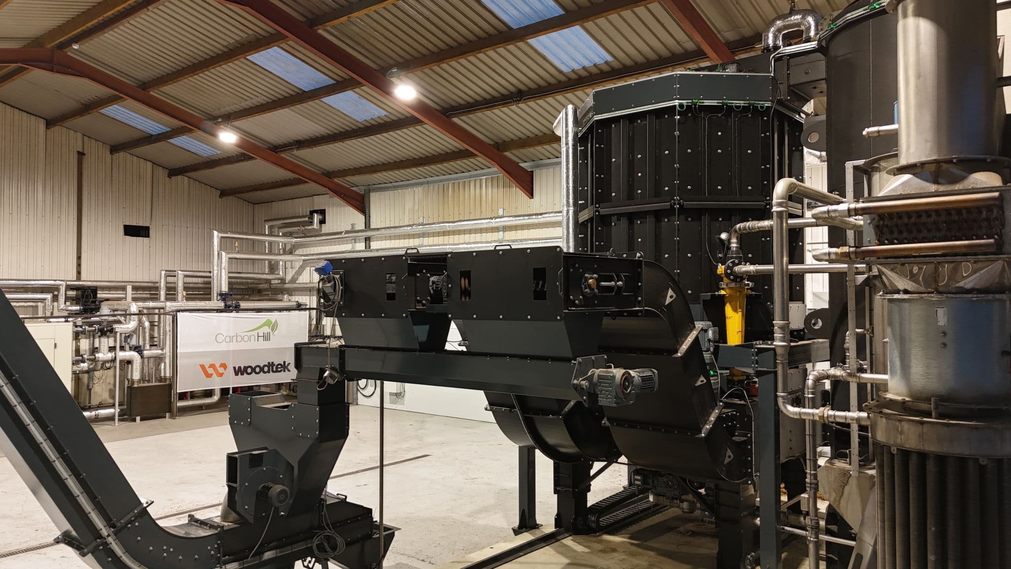 Producing biochar from waste biomass in Wales
