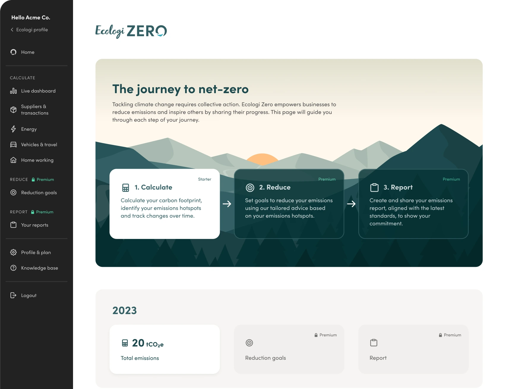 We've created the world's easiest carbon footprint calculator